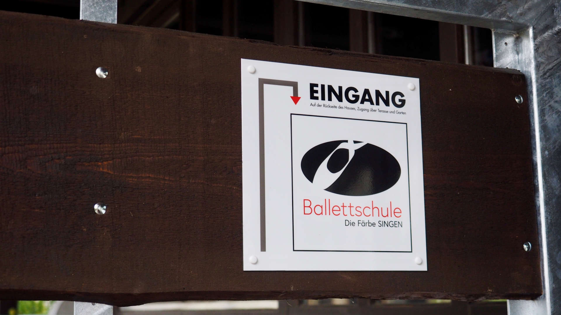 Eingang Ballettschule